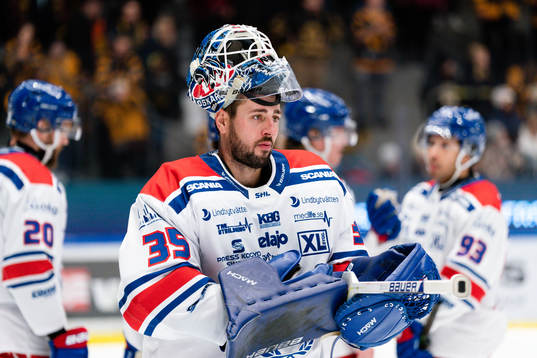 Oskarshamns målvakt Joe Cannata