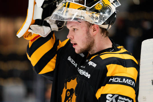 Skellefteås målvakt Linus Söderström