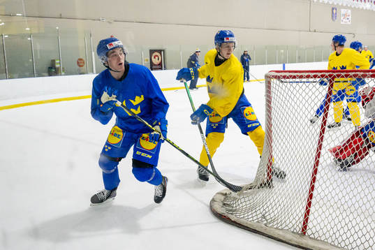 Noah Östlund and Adam Engström of Sweden