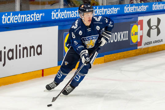 Julius Honka of Finland