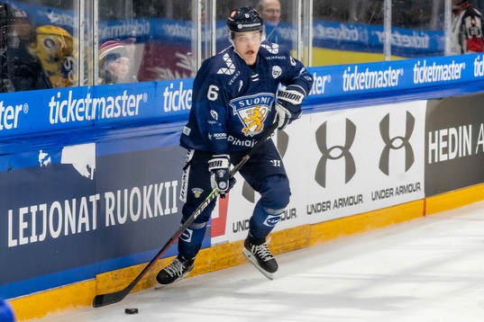 Julius Honka of Finland