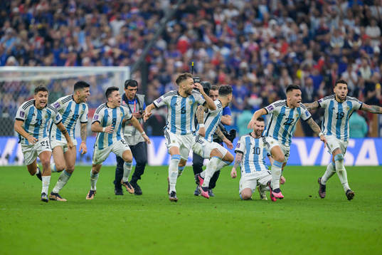 Paulo Dybala, Cristian Romero, Marcos Acuna, German