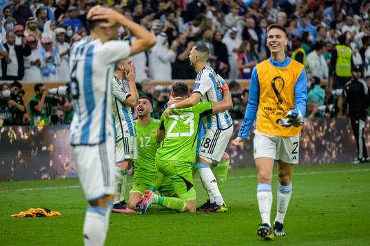 goalkeeper Geronimo Rulli, goalkeeper Emiliano Martinez and