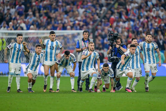 Enzo Fernandez, Paulo Dybala, Cristian Romero, Marcos