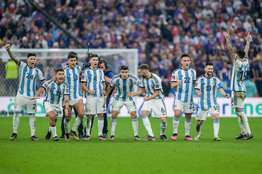 Enzo Fernandez, Paulo Dybala, Cristian Romero, Gonzalo