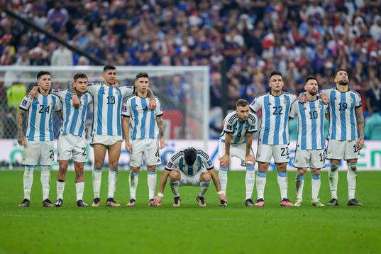 Enzo Fernandez, Paulo Dybala, Cristian Romero, Gonzalo