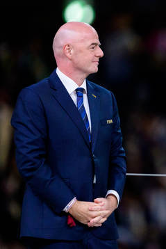 Gianni Infantino, president of FIFA