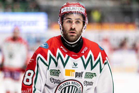 Frölundas Anthony Greco deppar