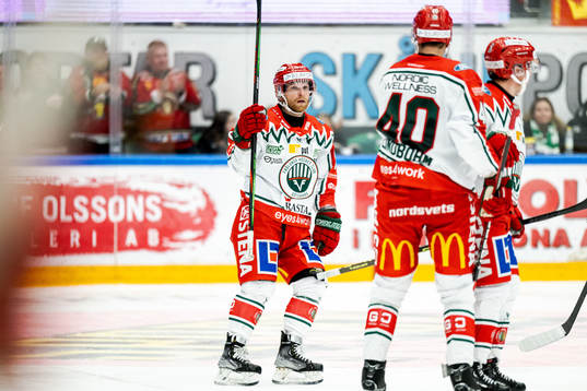 Frölundas Ryan Lasch jublar