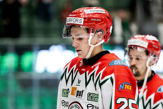 Frölundas Pontus Johansson deppar