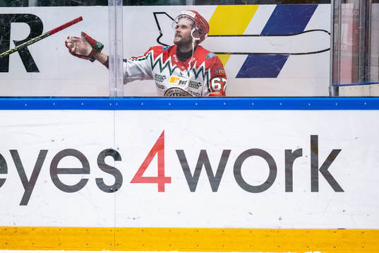 Frölundas Jacob Nilsson i utvisningsbåset