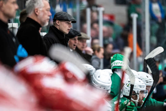 Rögles assisterande tränare Max Bohlin