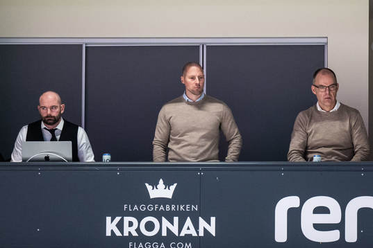 Rögles målvaktstränare Peter Hirsch, sportchef Chris