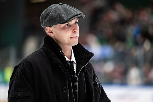 Rögles assisterande tränare Max Bohlin