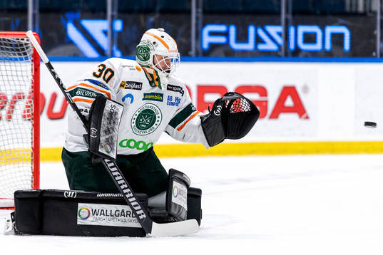 Kristianstads målvakt Filip Larsson