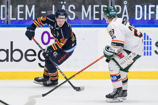 Djurgårdens Tim Söderlund och Kristianstads Linus
