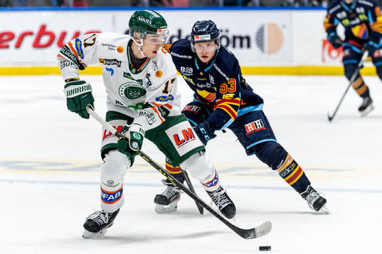 Kristianstads Oskar Hassel och Djurgårdens David Blomgren