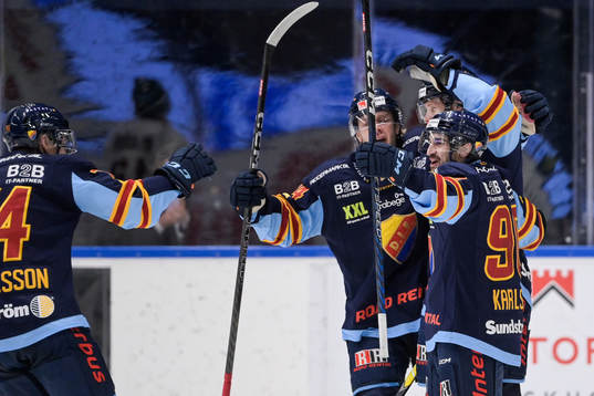 Djurgårdens Kevin Karlsson jublar