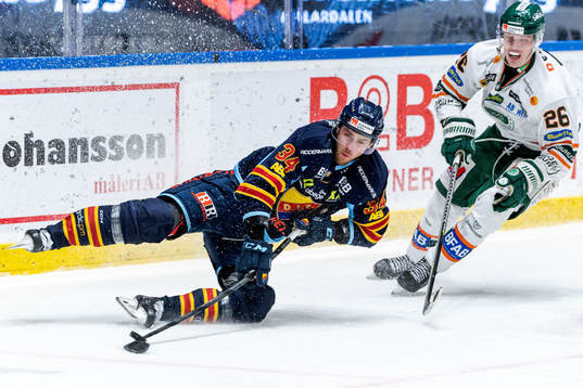 Djurgårdens Daniel Brodin och Kristianstads Jakob Bondesson