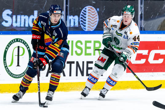 Djurgårdens Frederik Schlyter och Kristianstads Aleksi