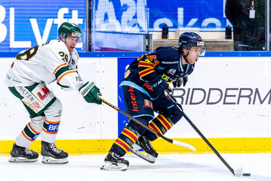 Kristianstads Linus Pettersson och Djurgårdens Mika