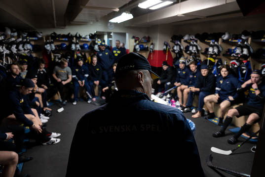 Magnus Hävelid, head coach of Sweden