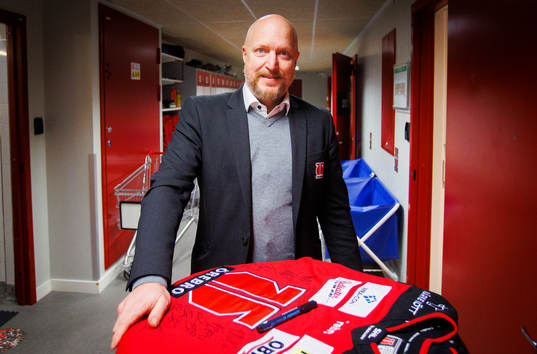 Porträtt på Örebros sportchef Niklas Johansson
