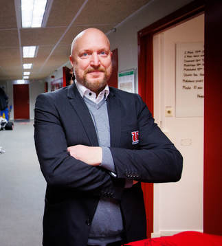 Porträtt på Örebros sportchef Niklas Johansson