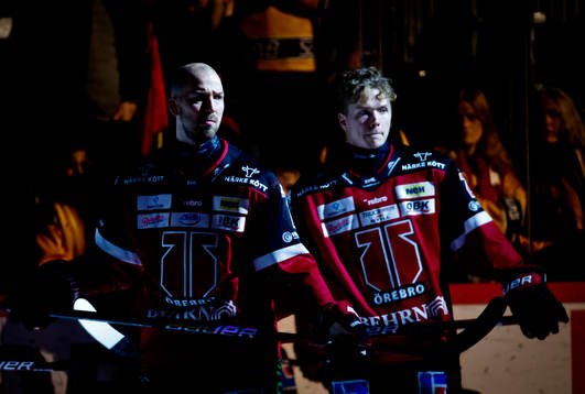 Örebros Rasmus Rissanen och Linus Öberg