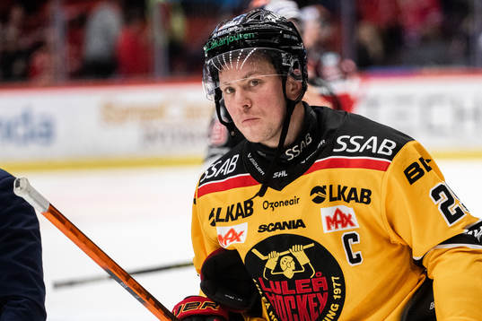 Luleås Erik Gustafsson deppar