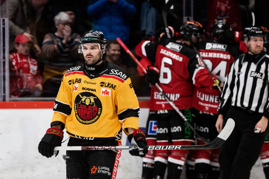 Luleås Linus Fröberg deppar