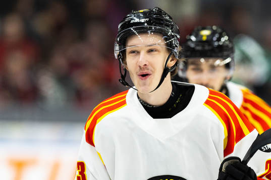 Brynäs Linus Lindblom jublar