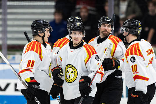 Brynäs Samuel Johannesson jublar