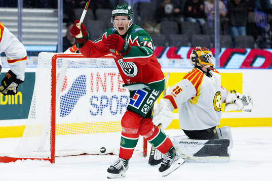 Frölundas Andreas Borgman jublar