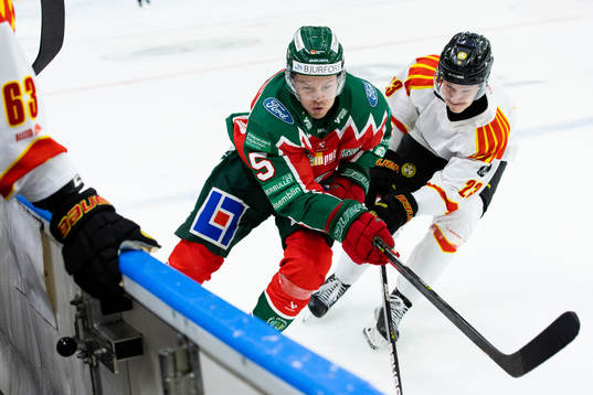 Frölundas Filip Johansson och Brynäs Linus Lindblom