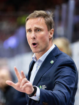 Frölundas tränare Roger Rönnberg