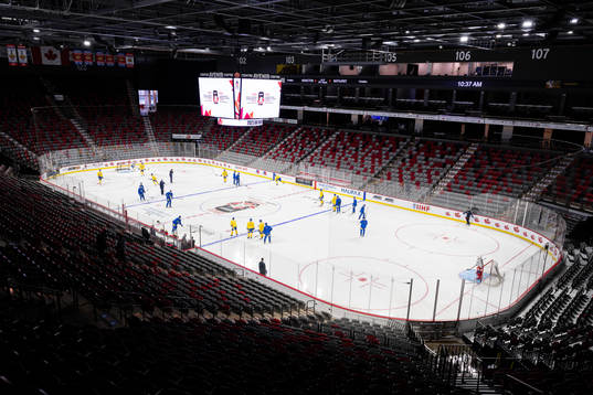 View from the stands