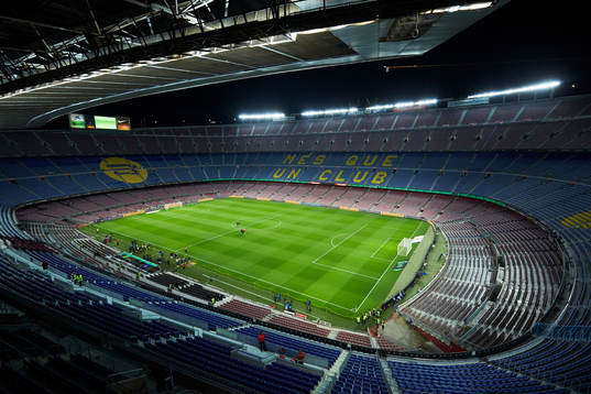 General view of the Spotify Camp Nou Stadium