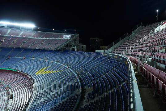 General view of stands