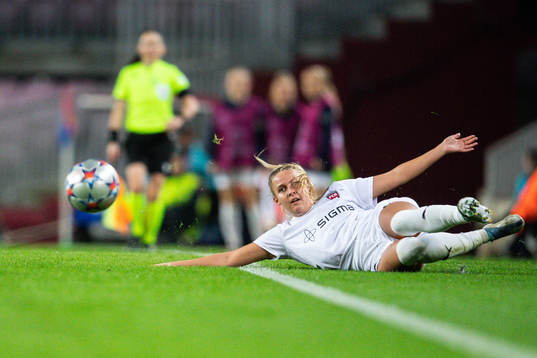 Olivia Holdt of FC Rosengård