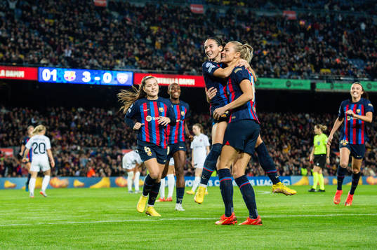 Bläddra bland fler bilder av Football, UEFA Women's Champions League, Barcelona - FC Rosengård