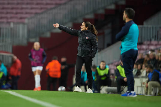 Head coach Renee Slegers of FC Rosengård