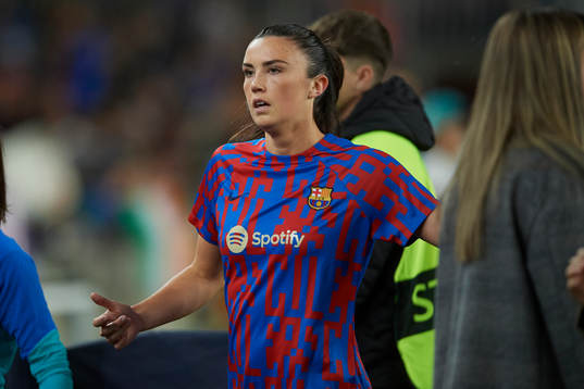 Ingrid Syrstad Engen of FC Barcelona