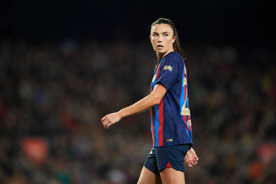 Ingrid Syrstad Engen of FC Barcelona