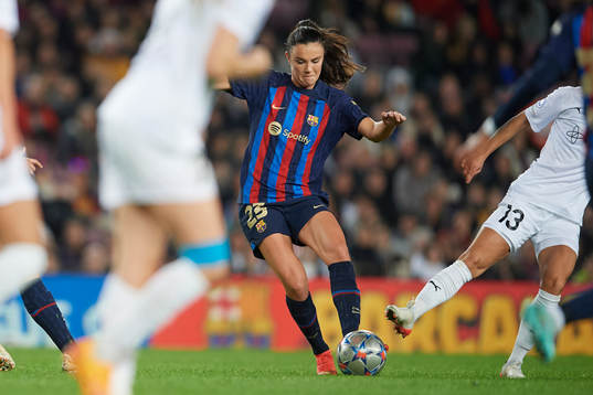 Ingrid Syrstad Engen of FC Barcelona