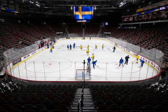 View from the stands