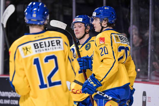 Bläddra bland fler bilder av Ice Hockey, U20, Sweden - USA