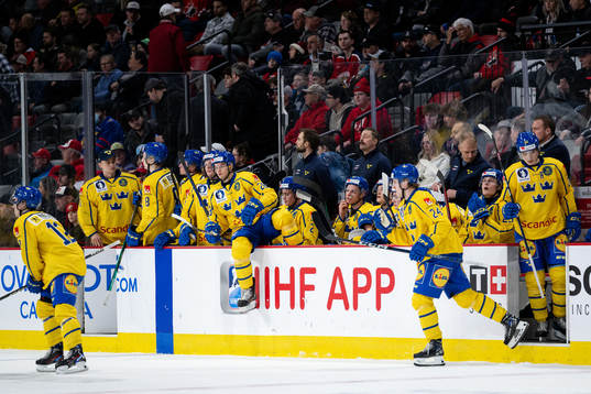 Simon Robertsson, Oskar Pettersson and Milton Oscarson of