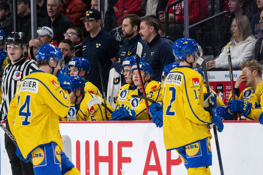 William Strömgren of Sweden looks dejected