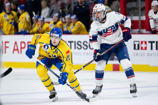 Liam Öhgren of Sweden and Tyler Boucher of USA